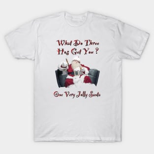 Fasbytes Xmas, Merry Christmas Santa Claus Naught Joke T-Shirt